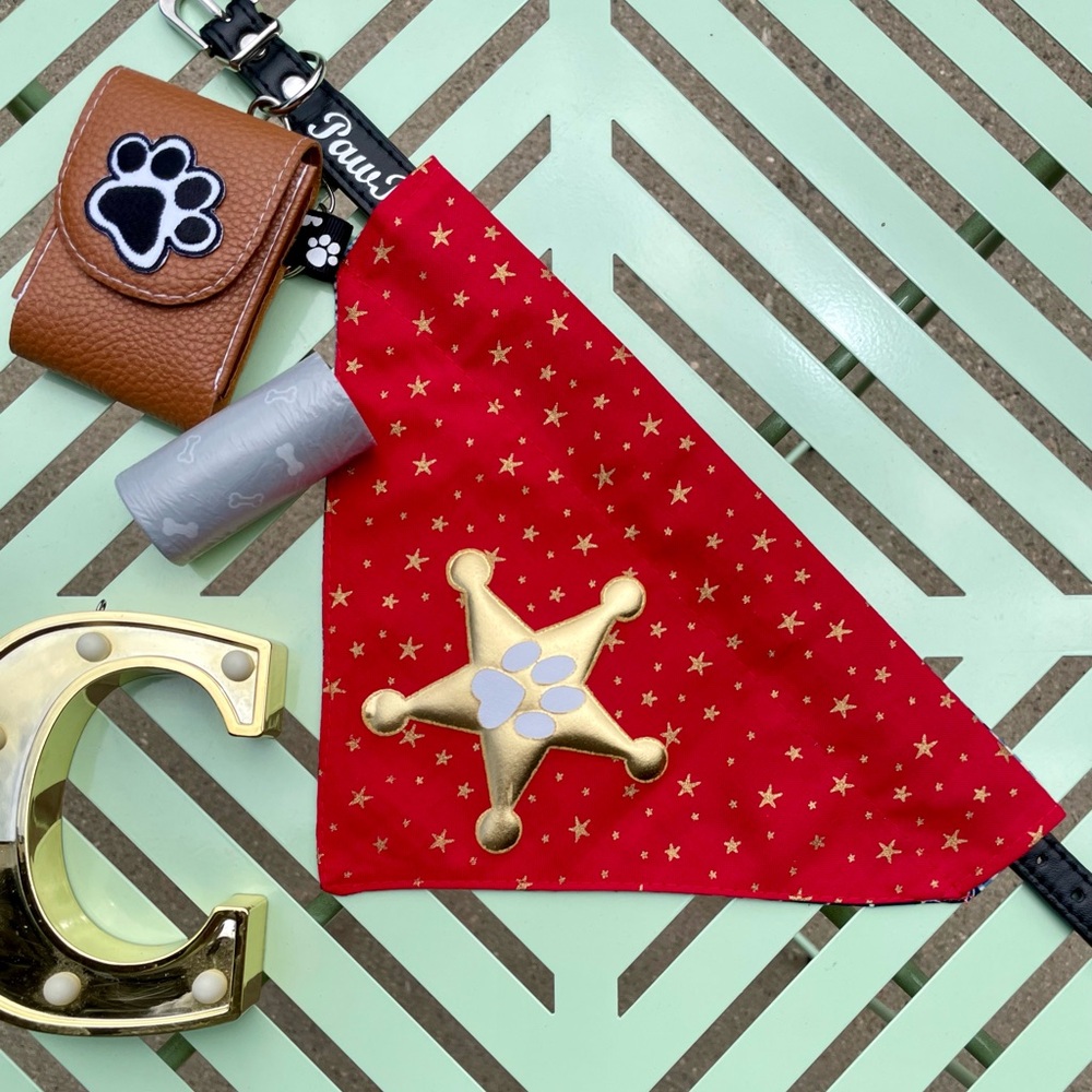Ranger Paw - Cowboy Dog Bandana 🐶 Bandana Beauties